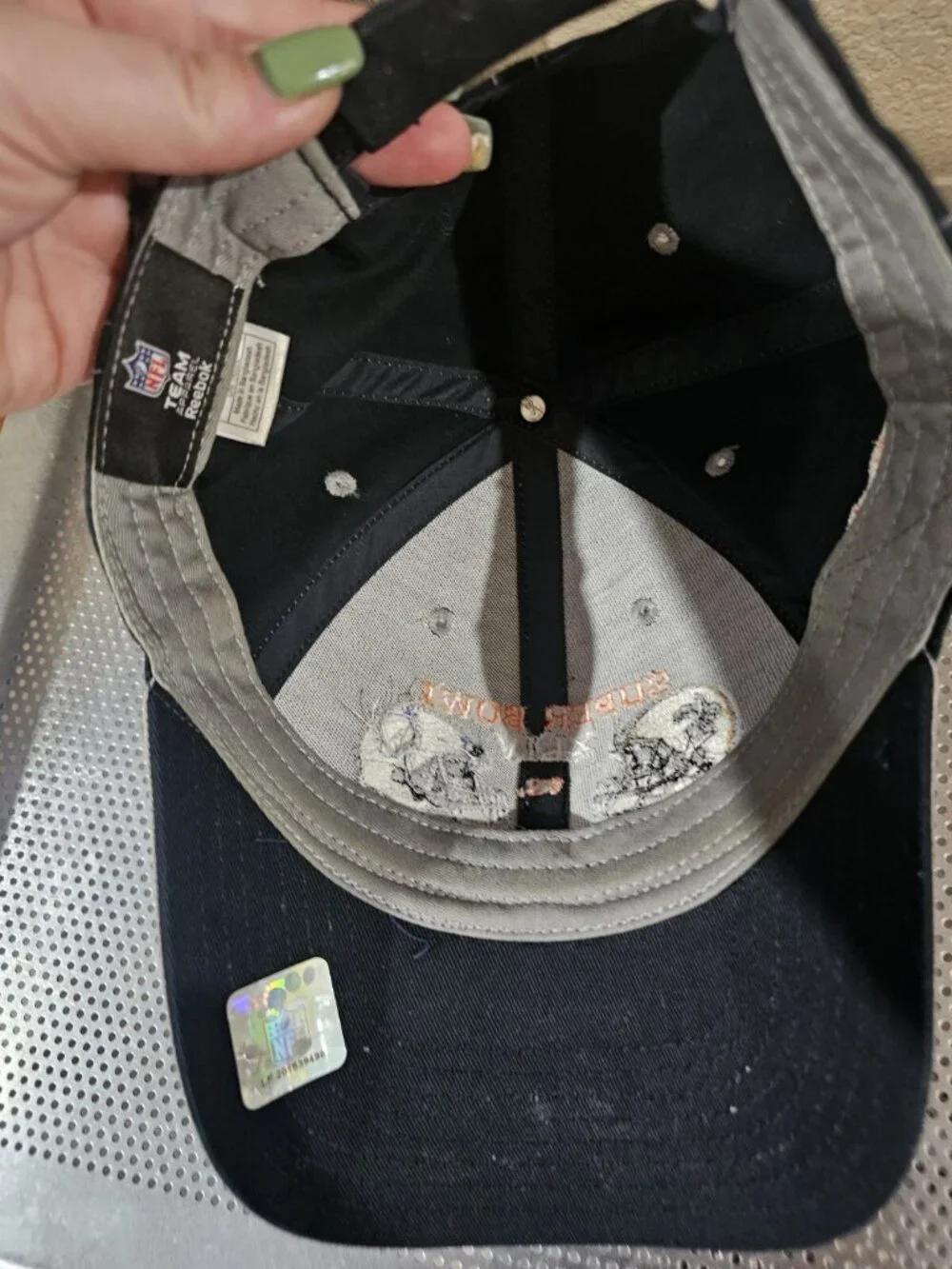 SUPER BOWL XLIV NFL TEAMS INDIANAPOLIS COLTS NEW ORLEANS SAINTS REBOOK HAT Cap
